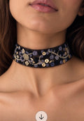 Choker Violeta