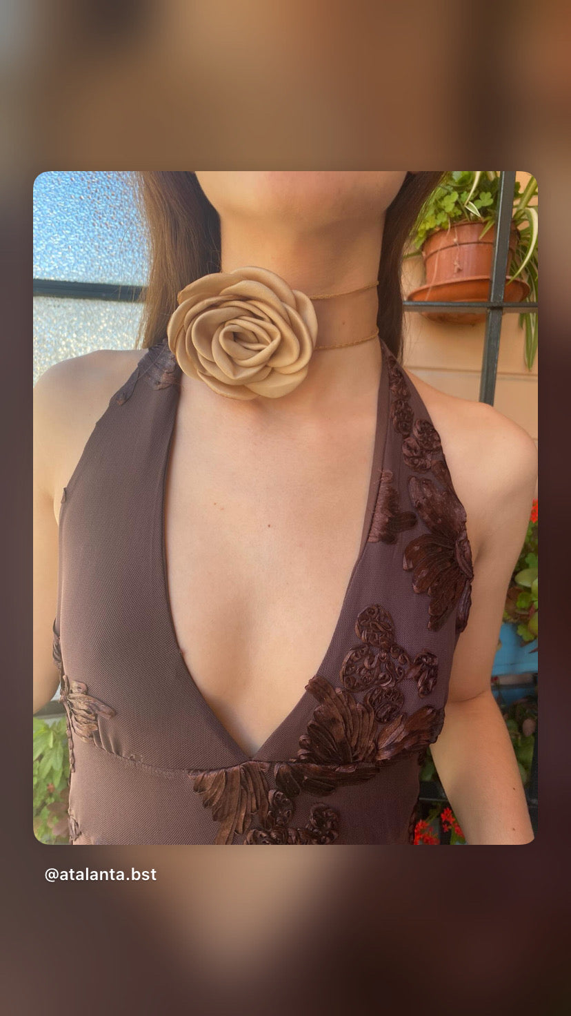 Choker Eos Beige